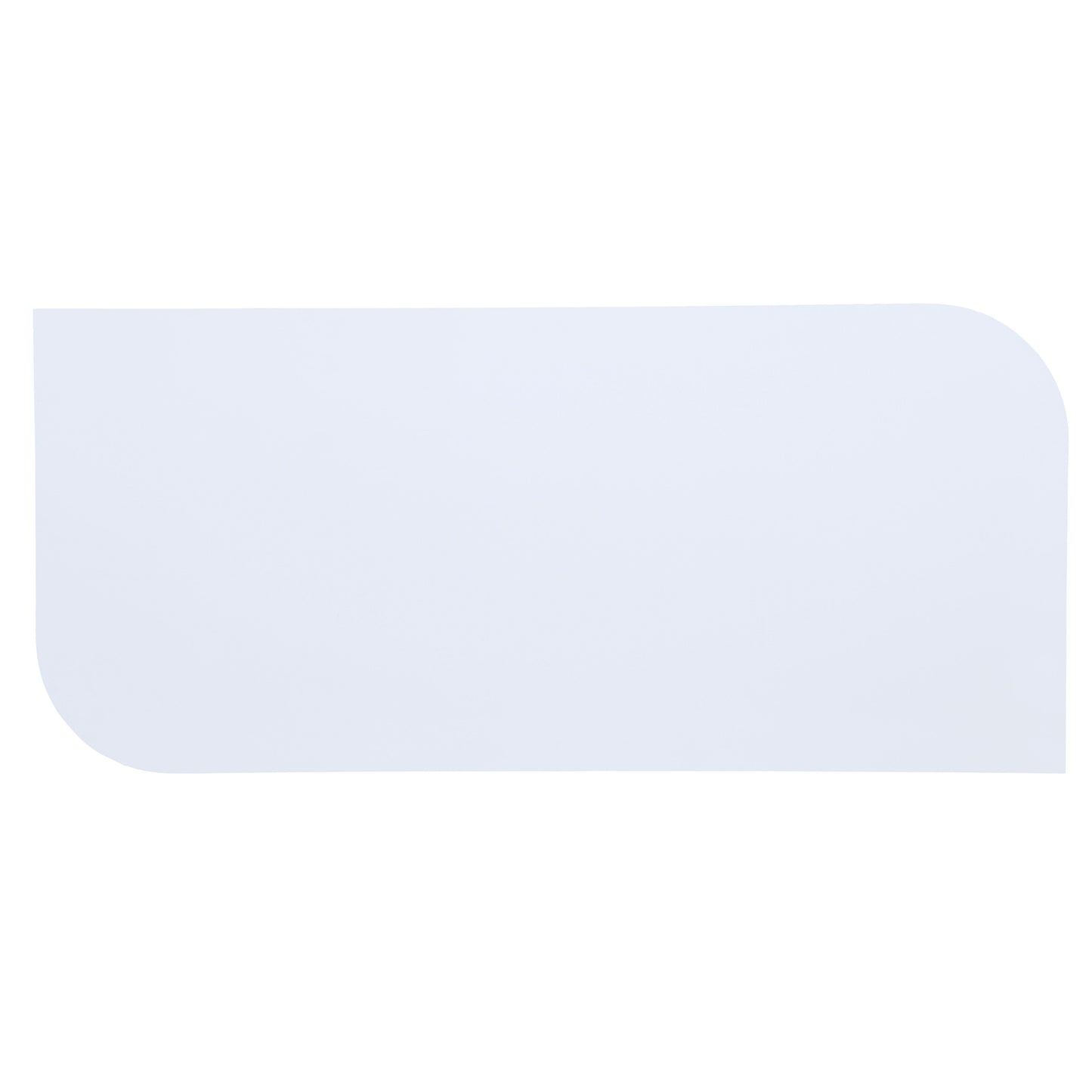 Sleek Halima Coffee Table, White Black Finish LV00322