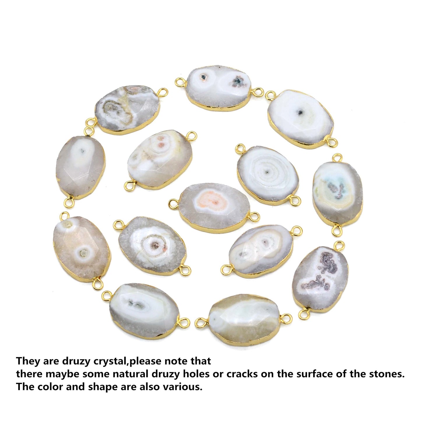 Boho Vintage Handmade Natural Stone Wrap Bracelet