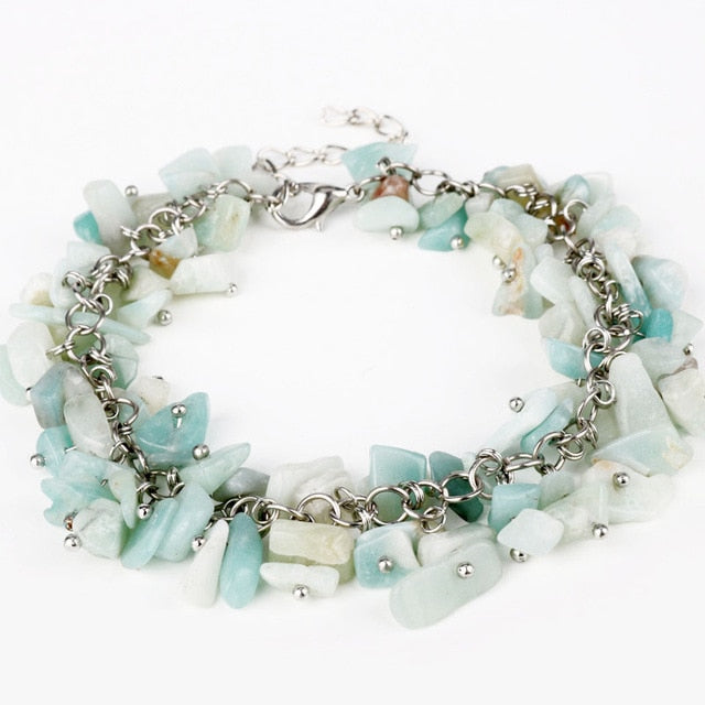 Boho Turquoise Charm Bracelet