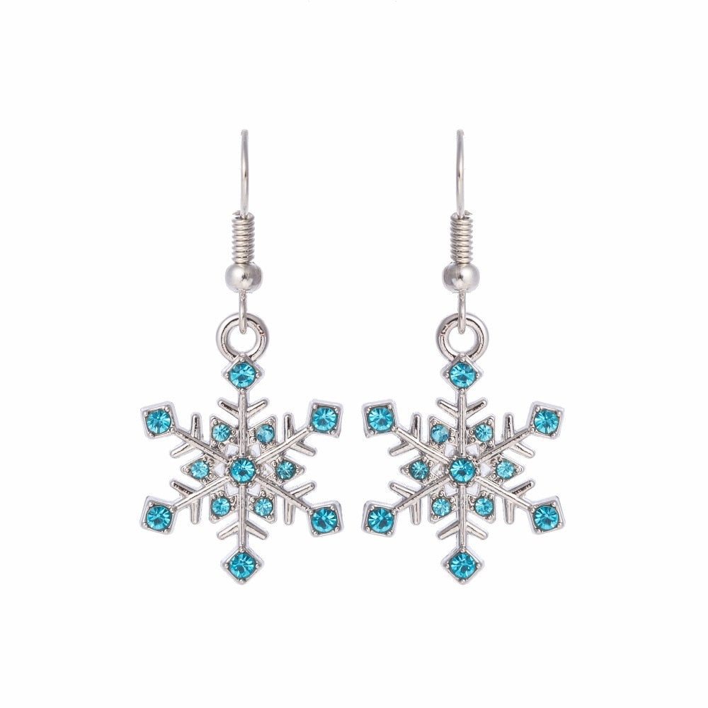Gorgeous Snowflake Star of David Earrings