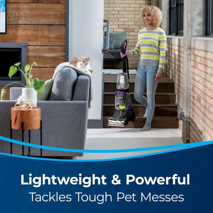 BISSELL Powerforce Powerbrush Pet Lightweight Carpet Washer - 2910