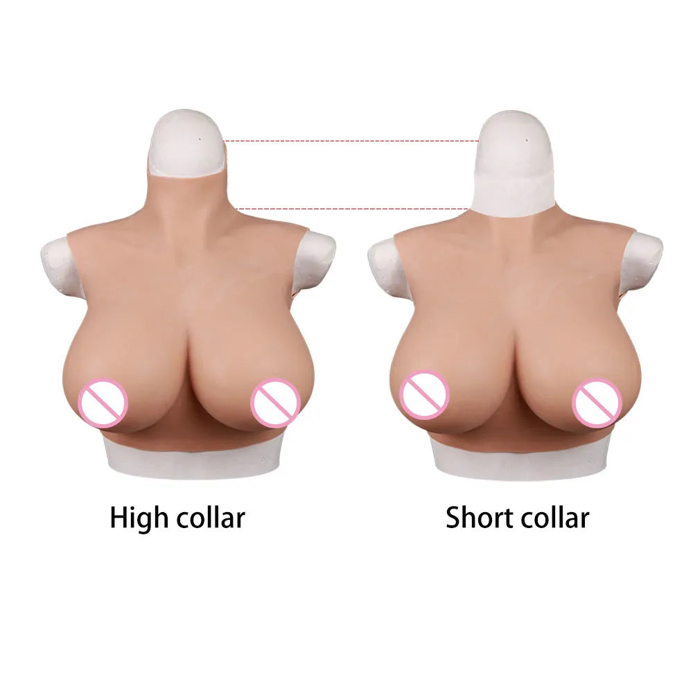 Silicone Breast Forms Boobs for Little Chest Women Mastectomy Cancer Crossdresser Transvestite Artificial Huge Chest