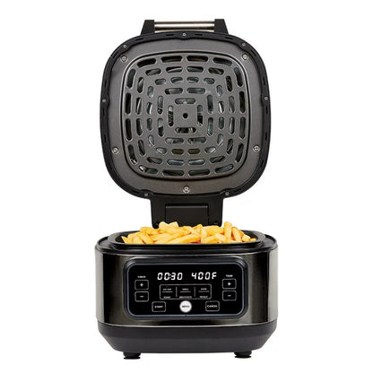 PowerXL Grill Air Fryer for Home, Black, 5.5 Quart Multi-Cooker, Roast, Grill, Bake, Dehydrate, Reheat,