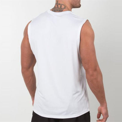 Workout tank top perfect for bodybuilders, gym fanatics, and men with muscular athletic physiques. 