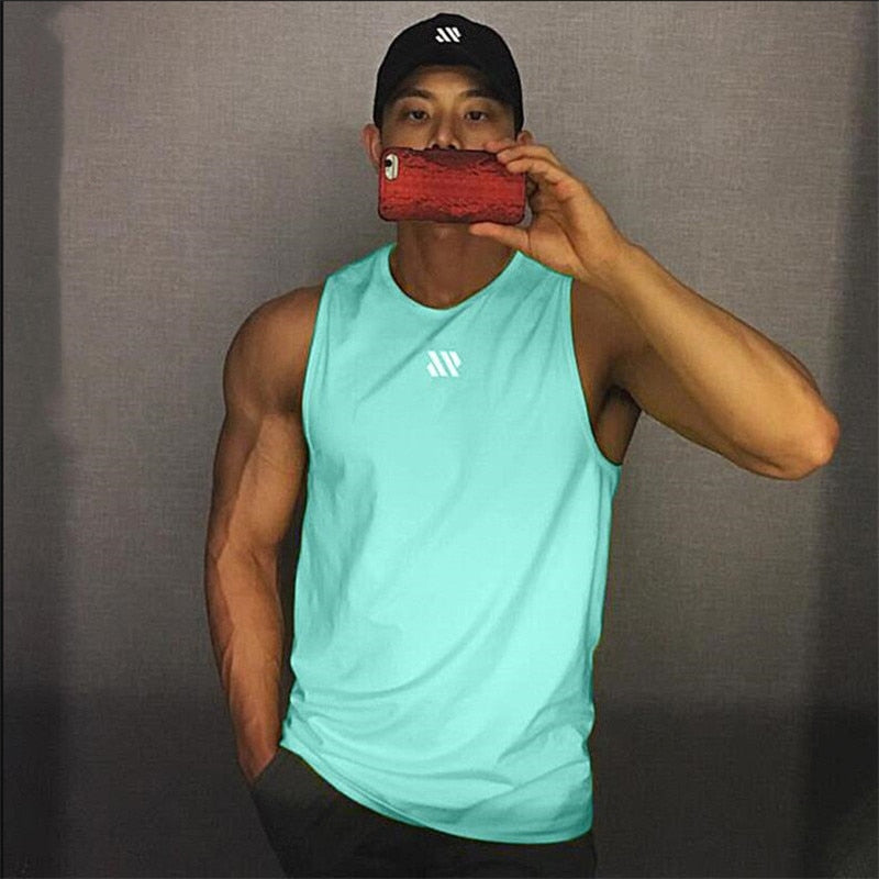 Men's Fitness Sleeveless T- Shirt