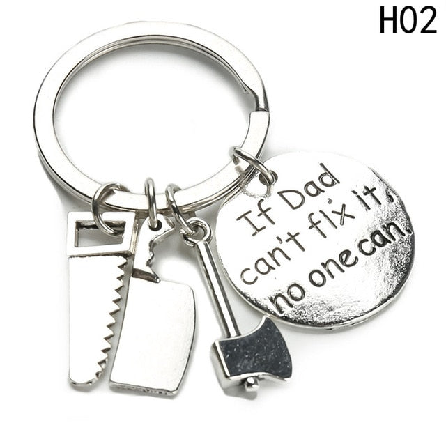 Key Ring Chain Charm for Dads