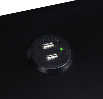 Slayer Side Table (USB Charging Dock), Black 97739