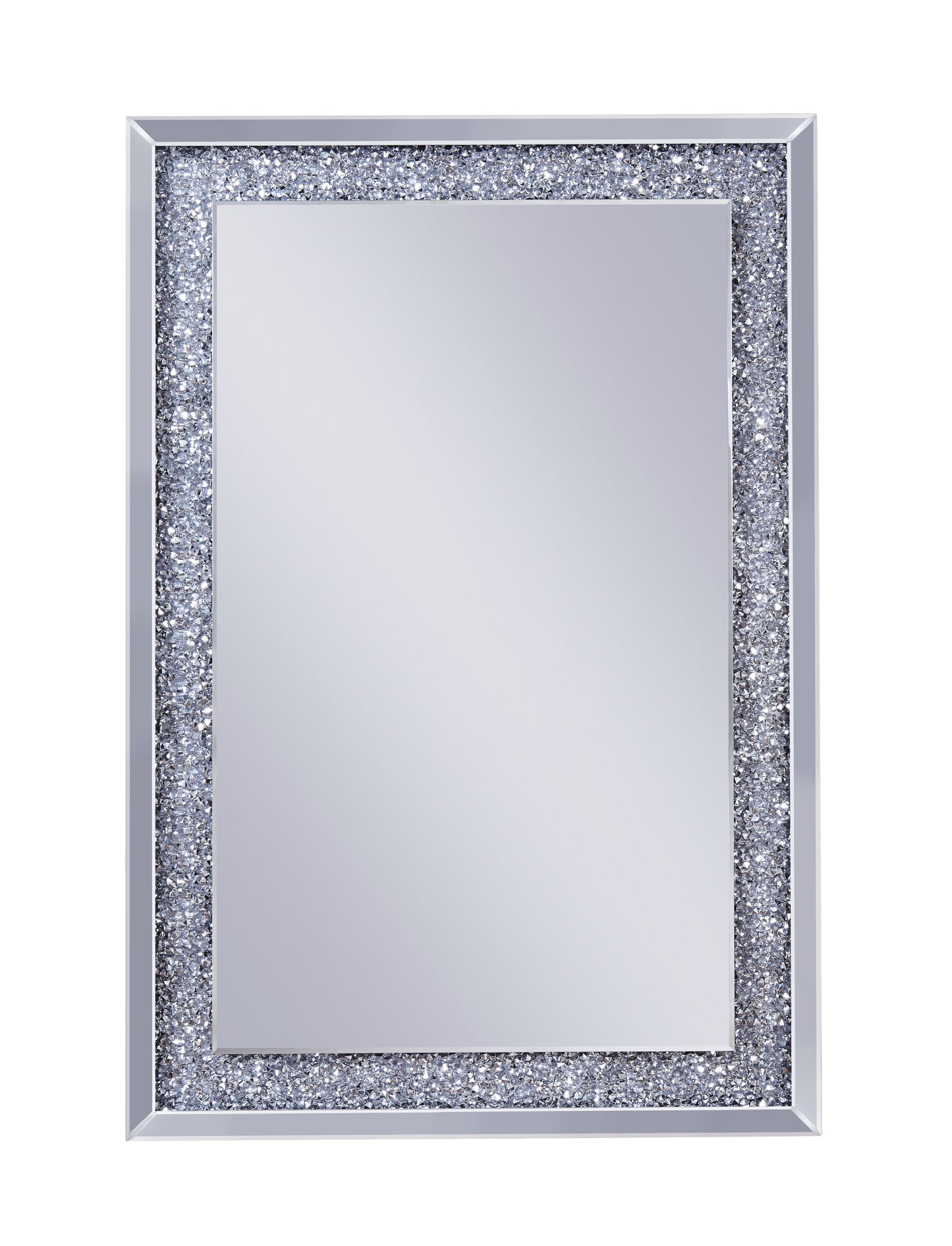 Beautiful Wall Decor Mirror with  Faux Diamonds