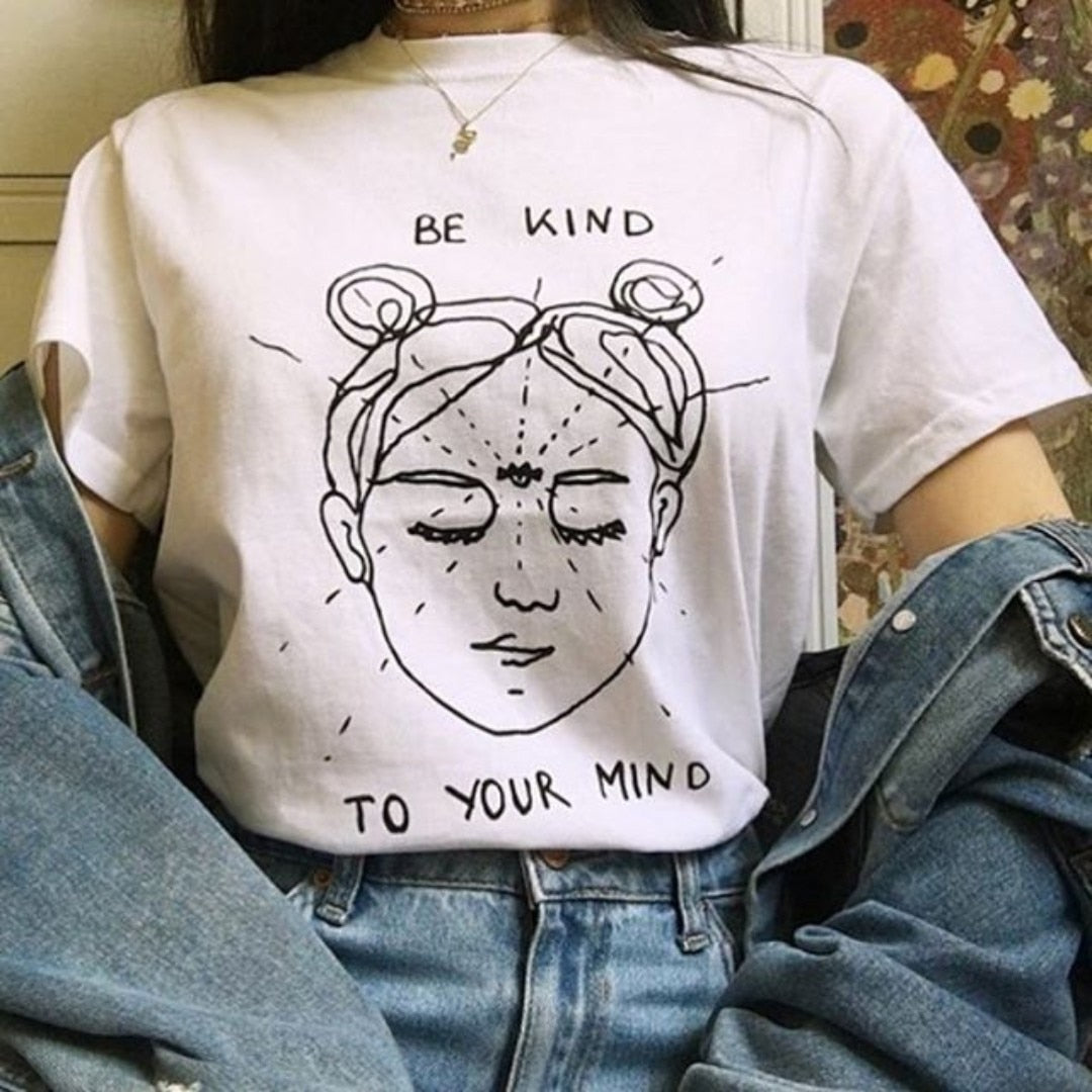 Be Kind To Your Mind Women Tees