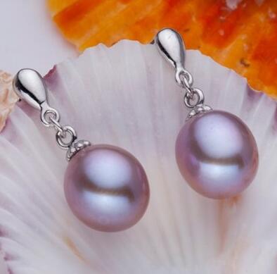 Gorgeous Drop Silver & Pearl Earrings