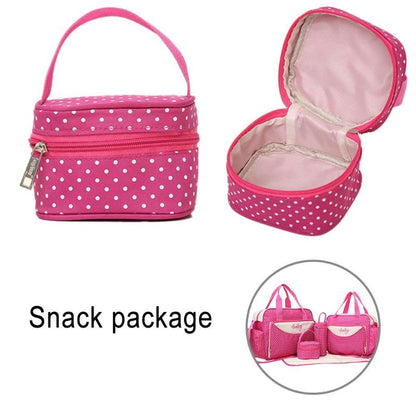 5 Piece Proud Mom Diaper Bag Set