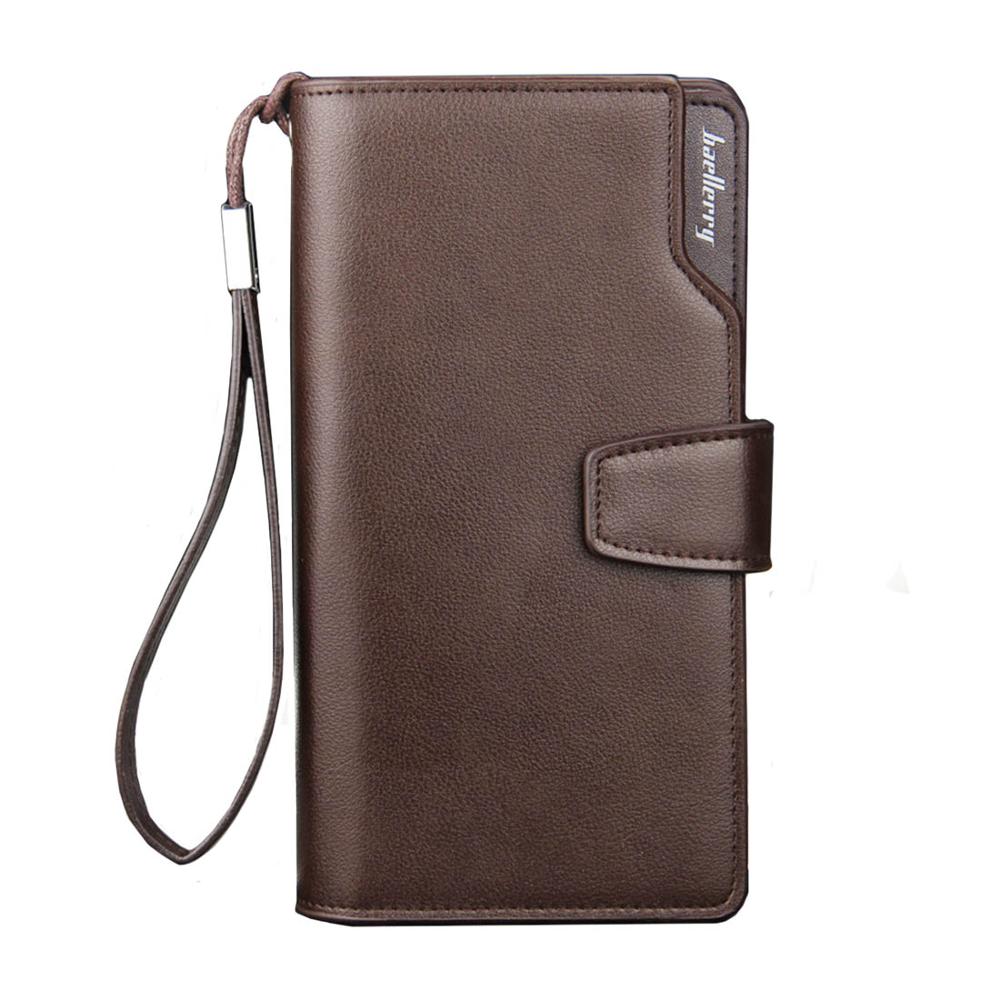Men's Luxury Long Style High Quality Wallet with Zipper