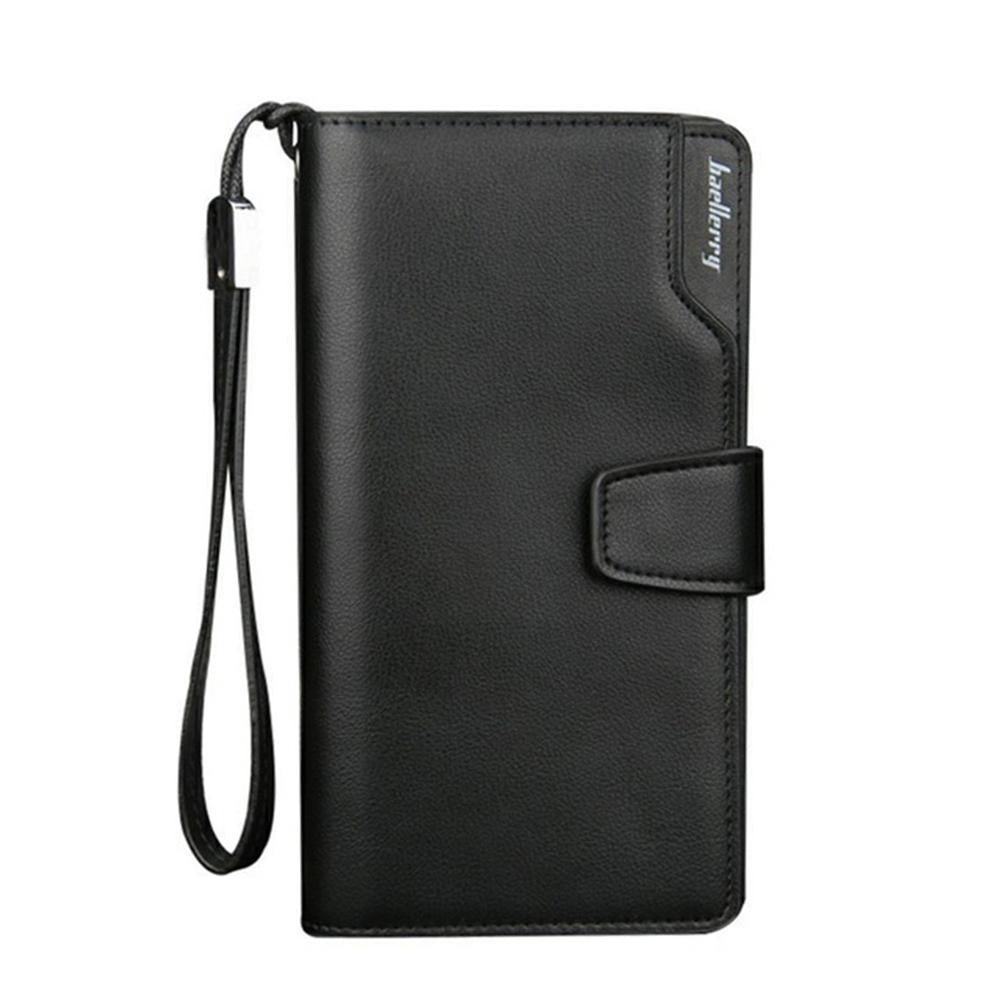 Men's Luxury Long Style High Quality Wallet with Zipper