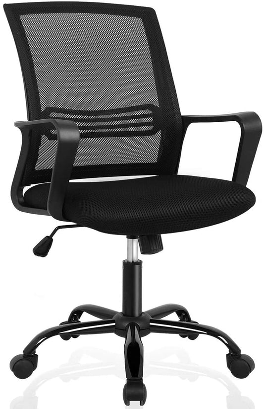 Ergonomic Executive Swivel Chair with Armrests
