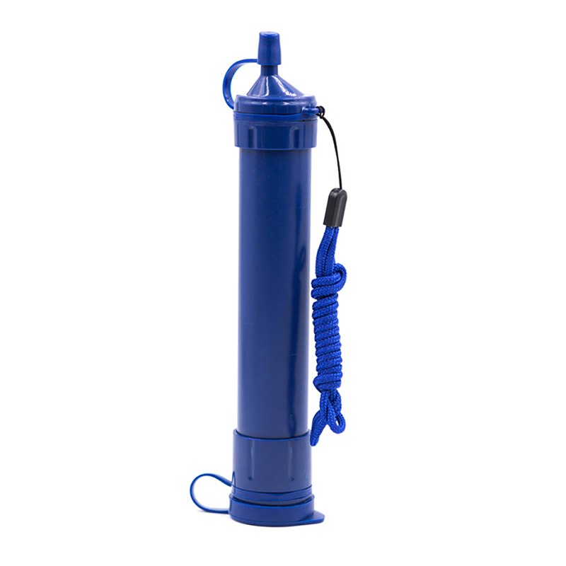 Portable Personal Water Purifier Straw Filter Emergency Preparedness Wild Outdoor Essentials Camping Hiking Family Outing Drinking Fishing Hunting