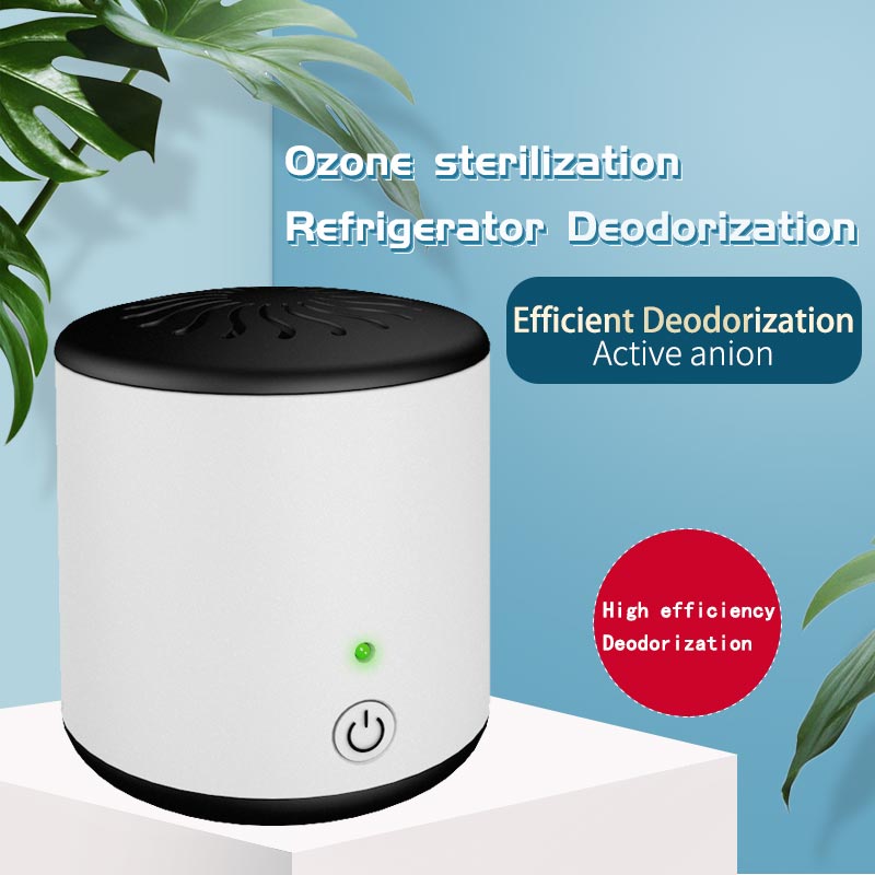 Mini Portable Ozone Generator Air Purifier Ionizer Cleaner Remover Odor Cigarette Smell Bacteria Fridge Car Cabinet