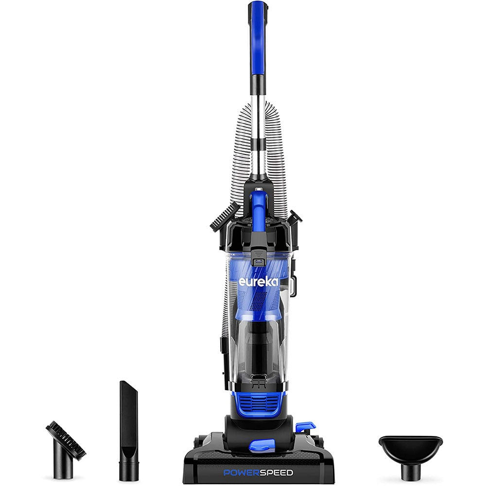 Eureka Lightweight Powerful Upright Vacuum Cleaner for Carpet and Hard Floor, PowerSpeed, New Model