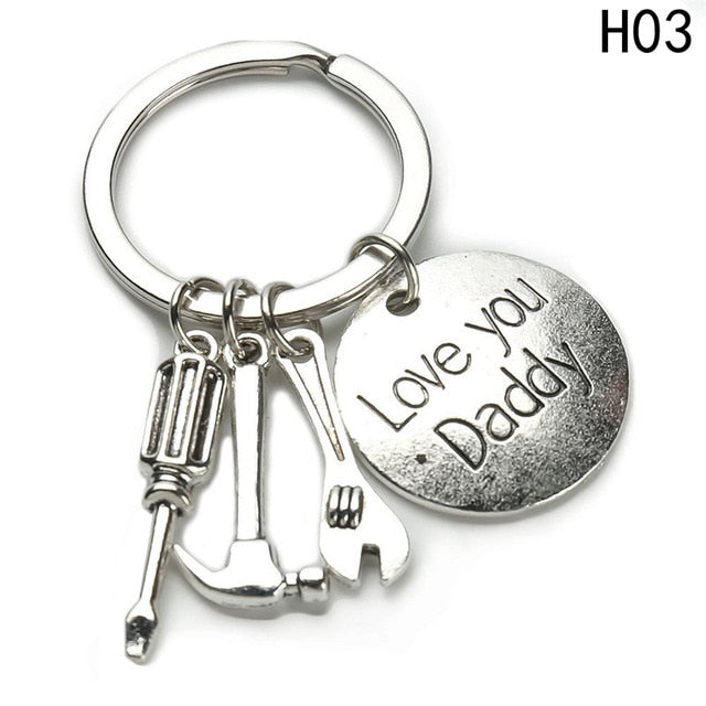 Key Ring Chain Charm for Dads