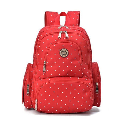 Large Capacity Backpack Style Diaper Bag