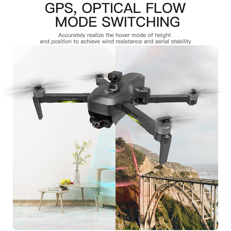 Beast 3 UAV SG906MAX Obstacle Avoidance 3-Axis Gimbal EIS Aerial Photography Quadcopter Remote Control Aircraft