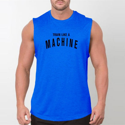 Workout tank top perfect for bodybuilders, gym fanatics, and men with muscular athletic physiques. 