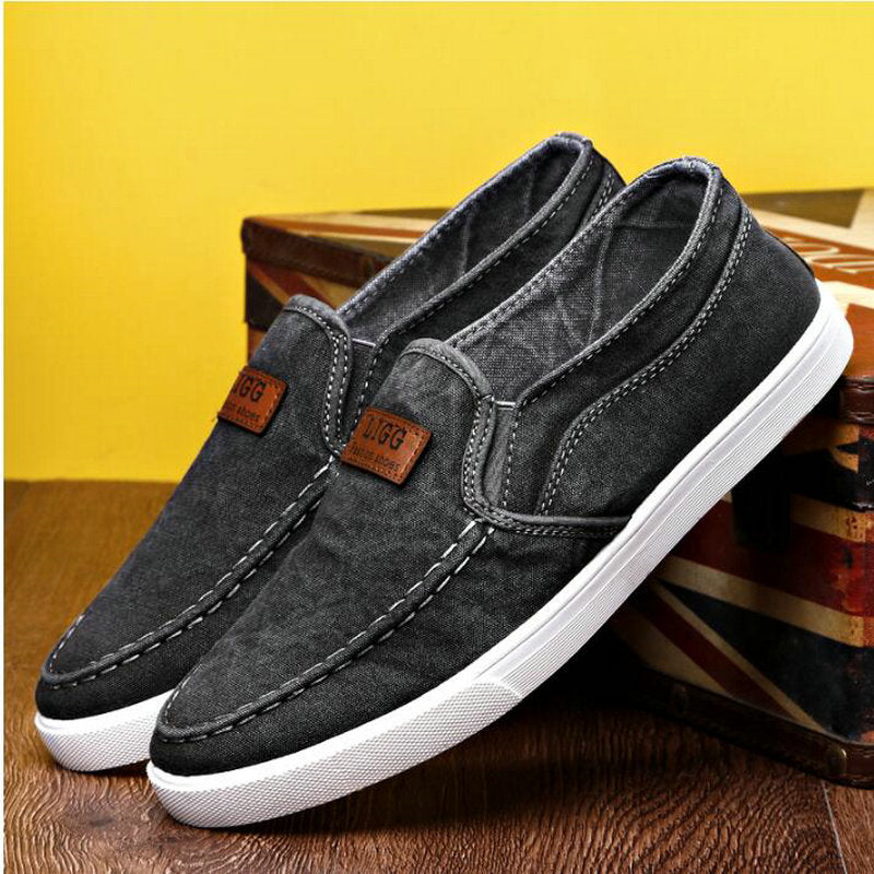 These Comfortable Men's Denim Loafers Canvas Shoes will fit any fashion style and enhance your look. Available in multiple colors and styles.