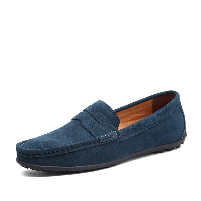 Men's Top Quality Leather Shoes Moccasins Loafers Flats