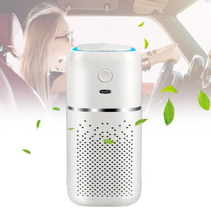 HEPA Car Air Purifier Desktop Oxygen Bar Purifier Smoke Removal And Dust Removal UV Ultraviolet Disinfection And Sterilizer