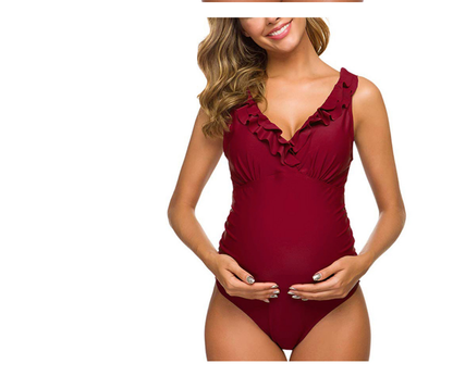 Pregnant & Sexy One Piece Maternity Swimwear