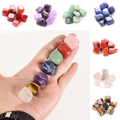 Multicolor 7 Chakras Healing Tumbled Gems