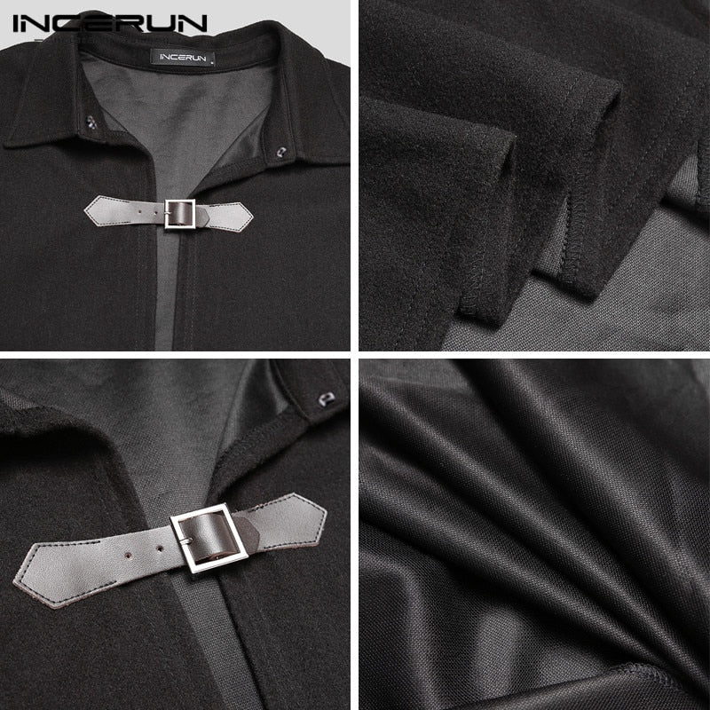 Luxury Men's High Fashion Cloak Style Coat/Jacket