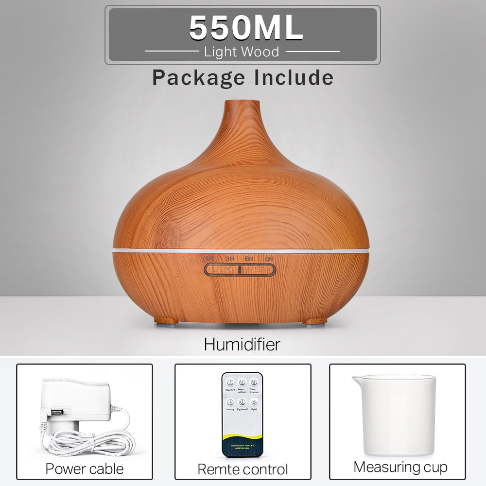 Aroma Diffuser Essential Oil Lamp 130ml Usb Portable Air
