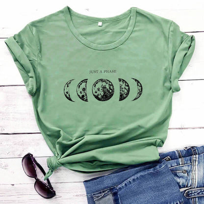 Moon Phases Women Shirt