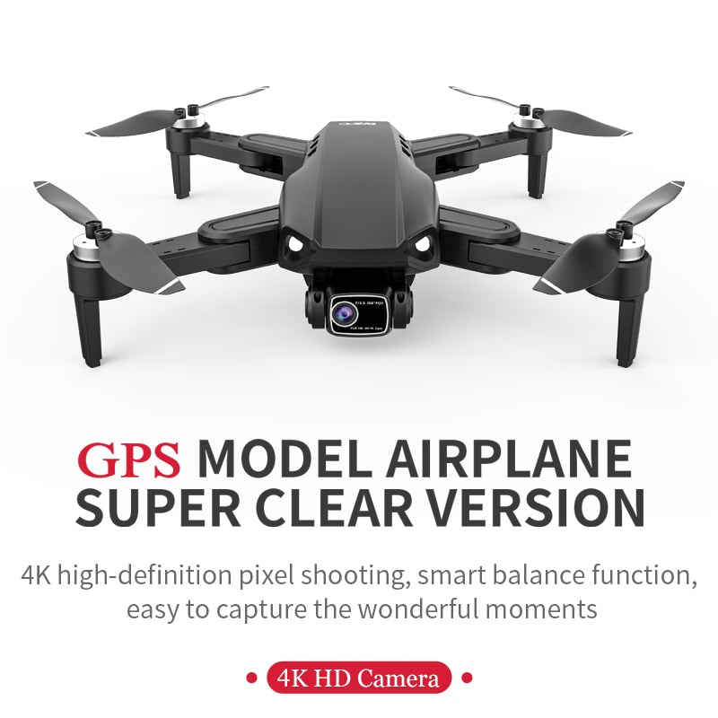Quadcopter L900 PRO SE GPS Drone with 4K HD Dual Camera & Storage Bag