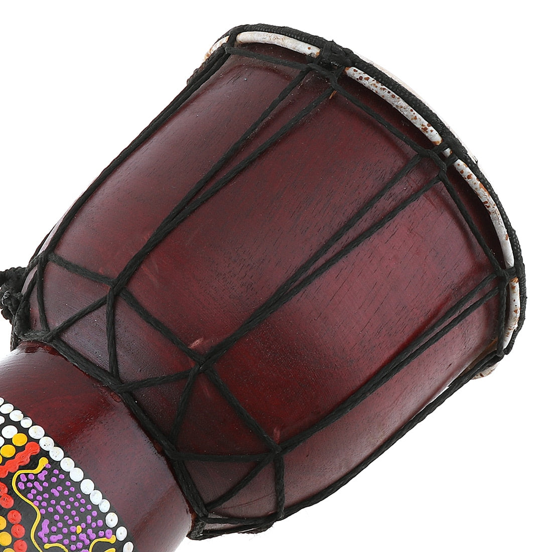 Goat Skin Hand Painted African Djembe Drum