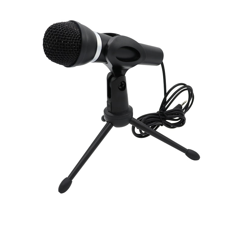 3.5mm Wired Crisp Clear Microphone for Beginners & Pros