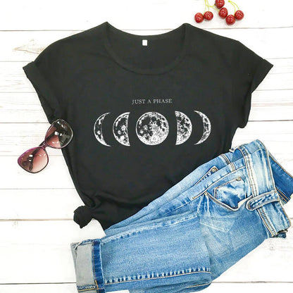 Moon Phases Women Shirt