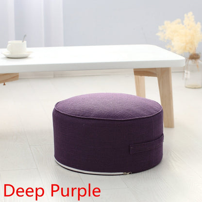 Round High Strength Sponge Seat Cushion Tatami Cushion Meditation Yoga Round Mat Chair Cushions