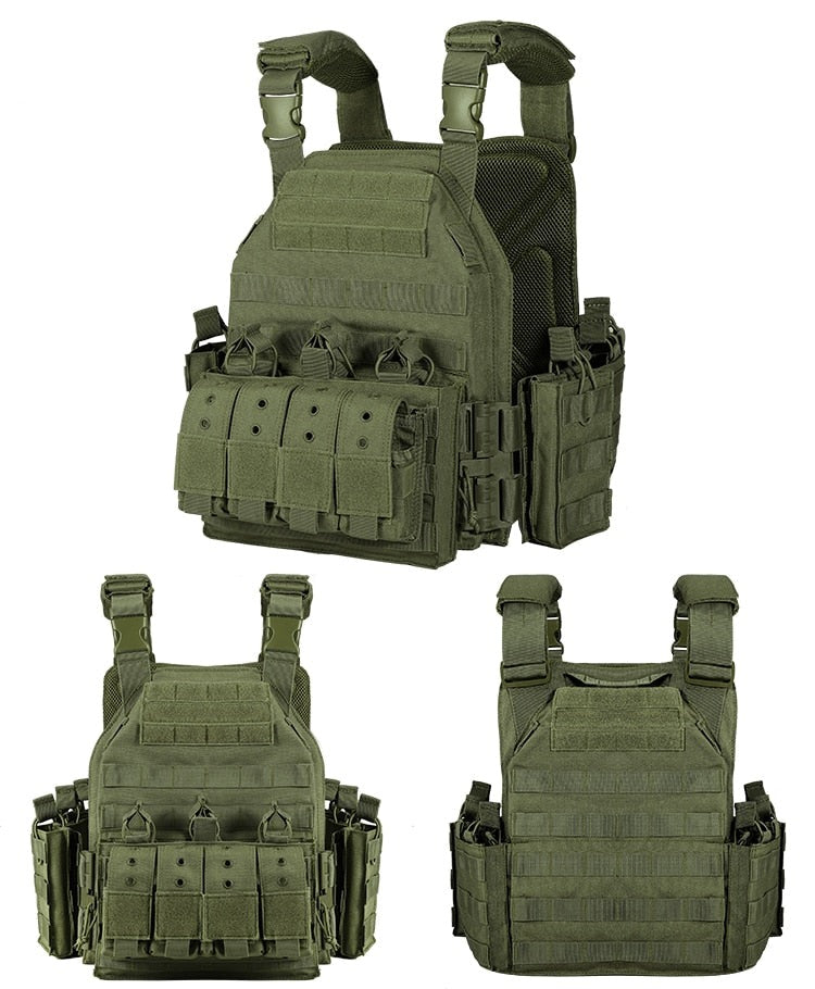 Gaf 1050d Nylon Lightweight Combat Military Style Chaleco Tactico Tactical  Vest Plate Carrier (LV119) - China Training Vest, Plate Carrier