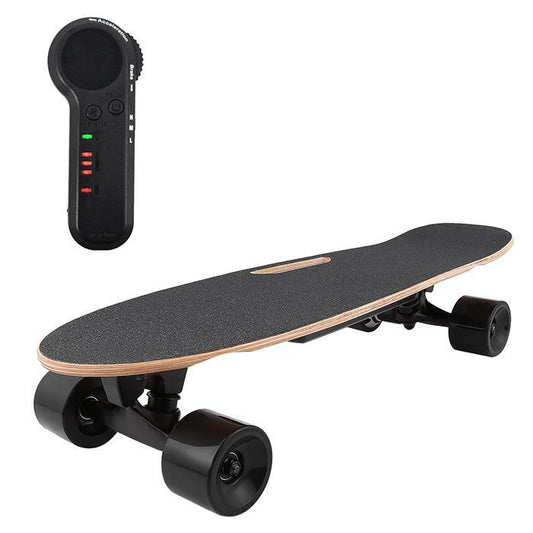 Fish-Board Electric Skateboard Longboard with Wireless Handheld Remote Control