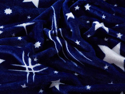 Wish Upon a Star Fluffy Fleece Kids Adults Blanket Throw