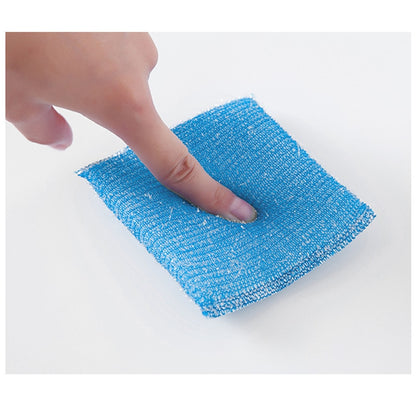 4pcs Dishwashing Soft Cloth Scouring Sponge