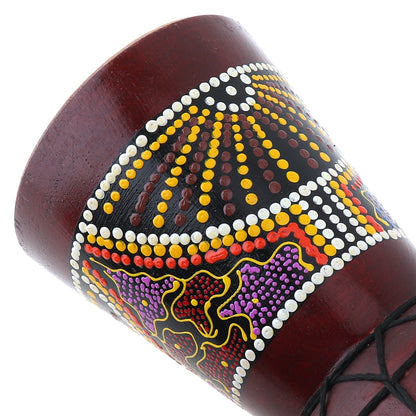 Goat Skin Hand Painted African Djembe Drum