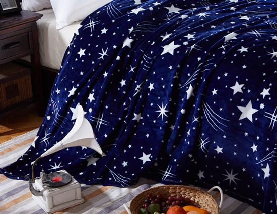 Wish Upon a Star Fluffy Fleece Kids Adults Blanket Throw