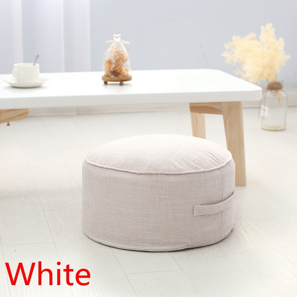 Round High Strength Sponge Seat Cushion Tatami Cushion Meditation Yoga Round Mat Chair Cushions