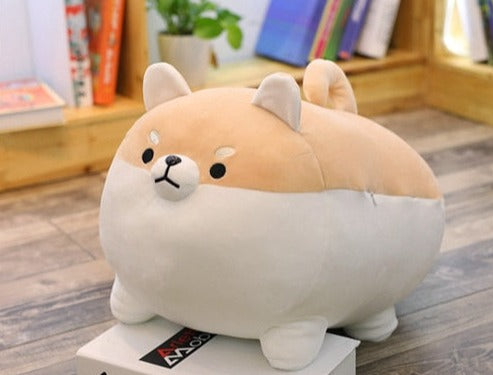 40/50cm Cute Shiba Inu Plush Stuffed Soft Toy Animal Corgi Chai Pillow