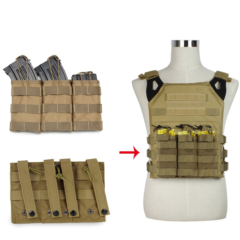 Hunting Tactical Body Armor JPC Molle Plate Carrier Vest Outdoor CS Game Paintball Airsoft Vest Military Equipment