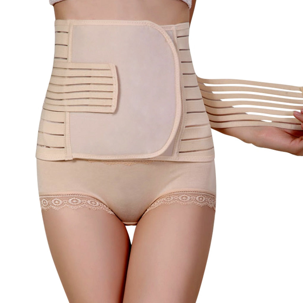 New Breathable Postpartum Abdomen Strap Belly Band Belt Toning Back Support Belts Waist Abdomen Girdle Pregnant Women