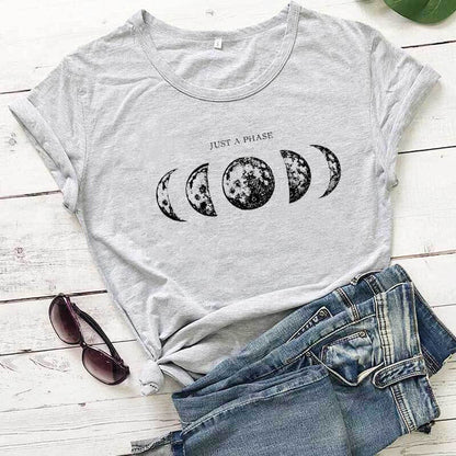 Moon Phases Women Shirt