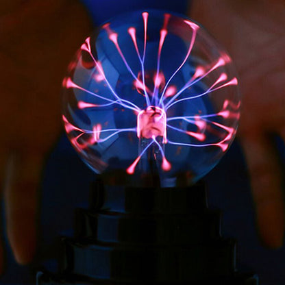 Plasma Ball Atmosphere Night Light Lava Lamp USB  AAA Batteries Kids Gift Magic Light Bolt LED